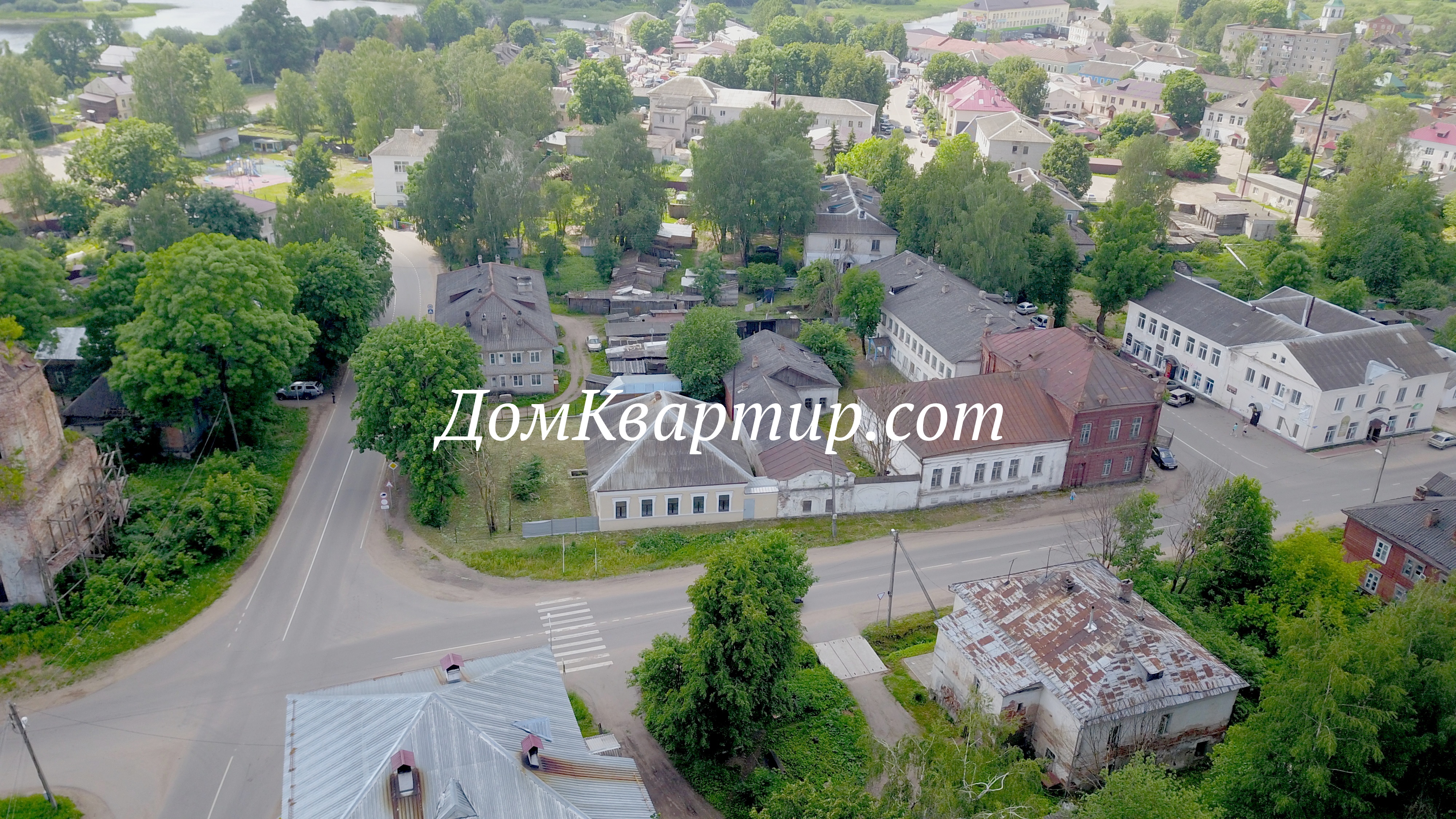 Купить дом в Торопецком районе - Купеческий дом с земельным участком на ул.  К.Маркса №870 — Агентство недвижимости «ДомКвартир»